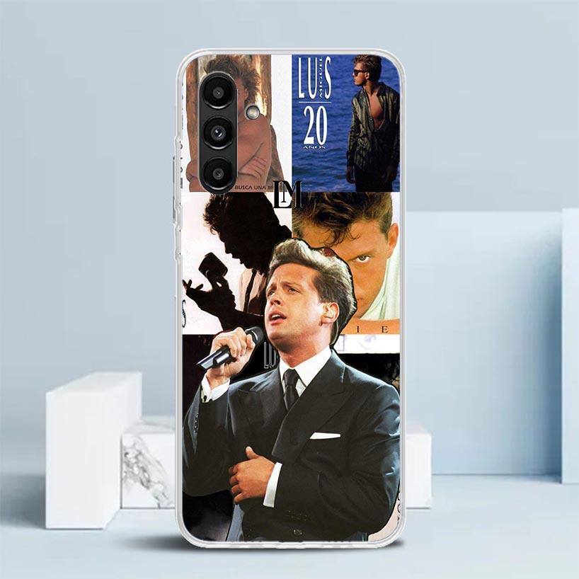 L-Luis M-Miguel Singer Cover for Samsung Galaxy A17 A37 A57 A16 A26 A36 A56 A15 A14 A55 Phone Case A13 A53 A25 A35 A24 A34 A23 A