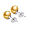 seniko 8-9mm Natural Freshwater Pearl Earrings Fashion Stud Earrings For Women Girl Gift