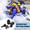 Surfboard Inflatable Head Valve Adapter Conversion Kayak Pump Valve Adapter Boat Pump Adaptor