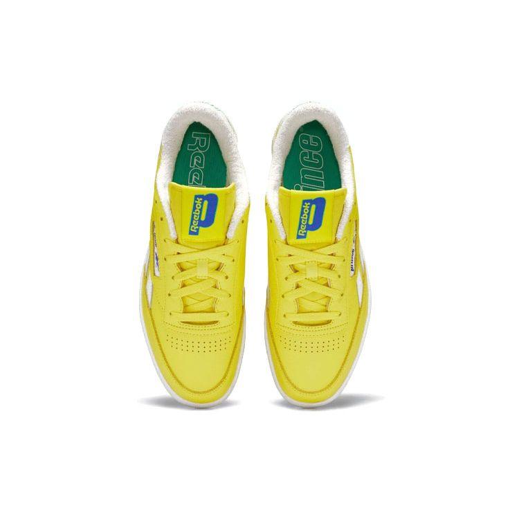 Prince x Reebok Club C Revenge Stinger Yellow Unisex Sneakers Footwear-White Bright-Cobalt GY8054