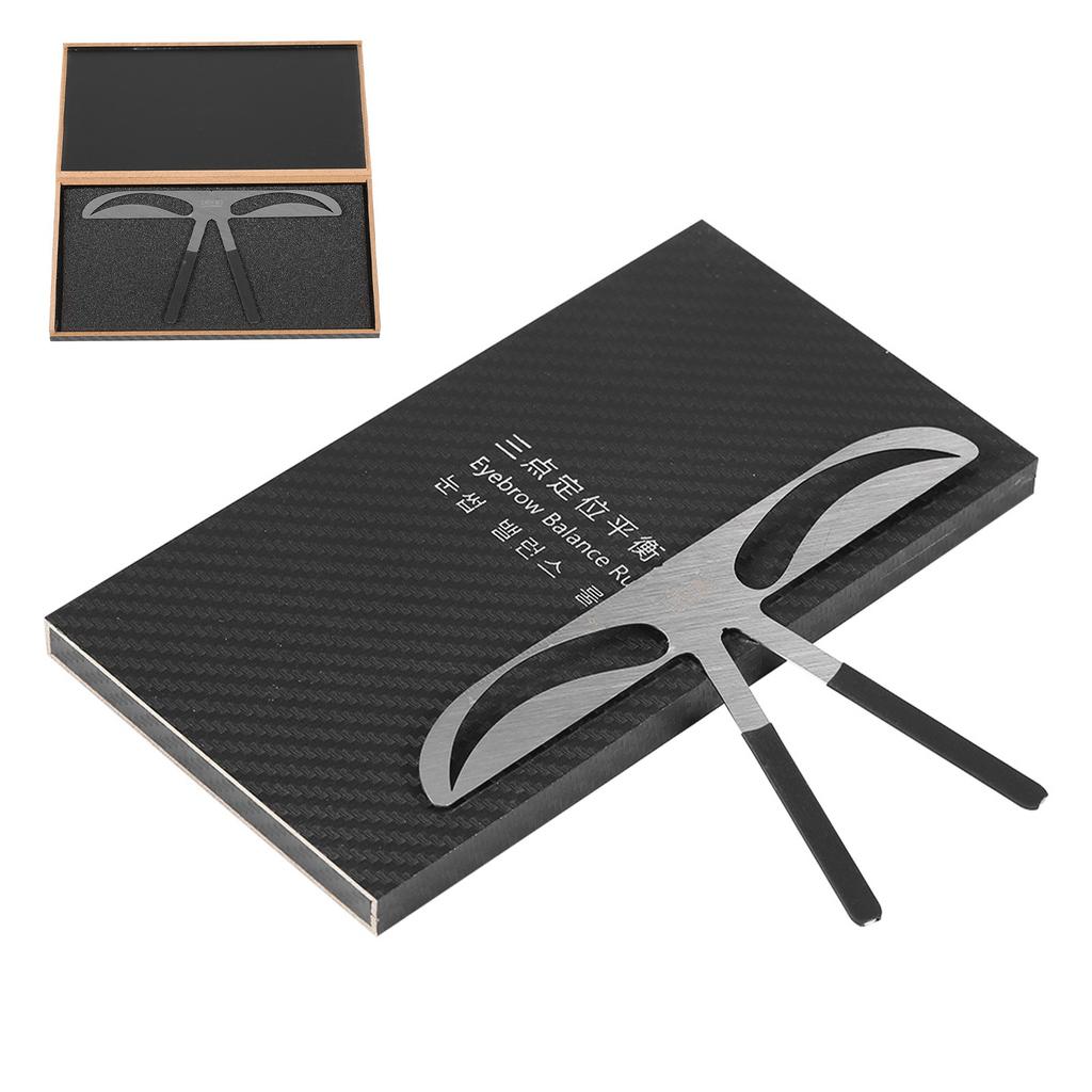 3 Types Professional Eyebrow Stencil Shaping Template DIY Shaping Define Ruler Makeup Tool