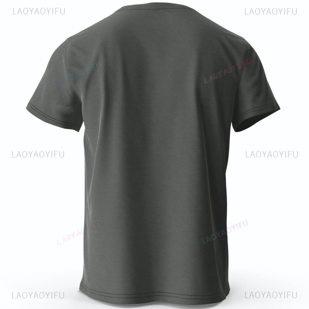 Minimalist Line Art Cat Print High Quality CottonTShirt Soft Breathable Round Neck Woman Man Short Sleeve Unisex Simple Stylish