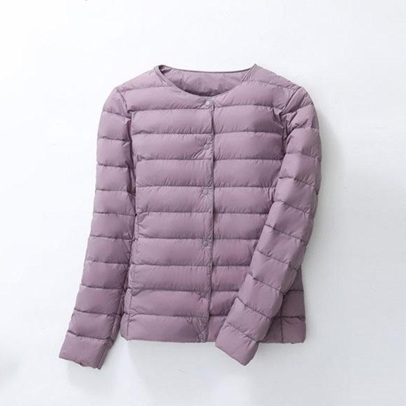 Fashion Ultra Light Duck Down Women Matt Fabric Lightweight Coat Warm Female Windbreaker Parka Women's Down Jackets Plus Coats