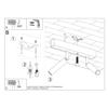 Eyetech 2 white ceiling lamp