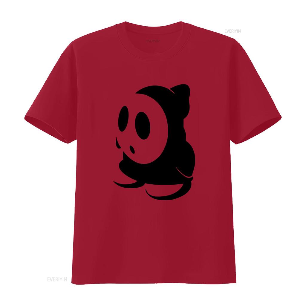 Classic Shy Guy Stencil Game T Shirt All Sizes Multiple Colors Vintage Washed Homme Slightly Casual Fashion Breathable Vintage