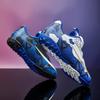 Elementary School Girls Children'S Football Shoes Free Lace-Up Indoor And Outdoor Girls Nail Buckle Rotation Training Men'S Shoes Broken Sports Shoes