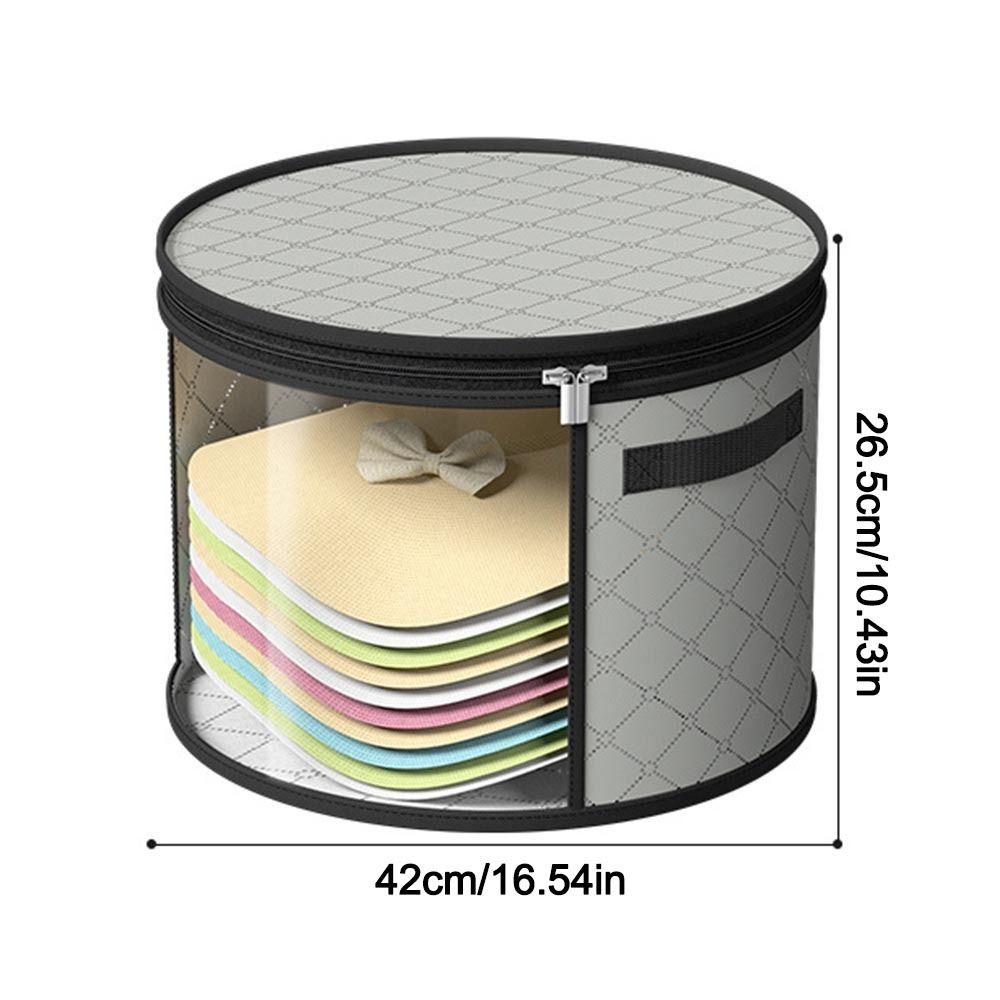Universal Hat Storage Bucket Clear Window Hat Storage Case Hat OrganizerCloset Organization