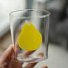 Милая Ручная Рисунок Яблоко Груша Кофейная Стеклянная Кружка, боросиликатное стекло, кружка для кофе с молоком, термостойкая, морозостойкая стеклянная кружка