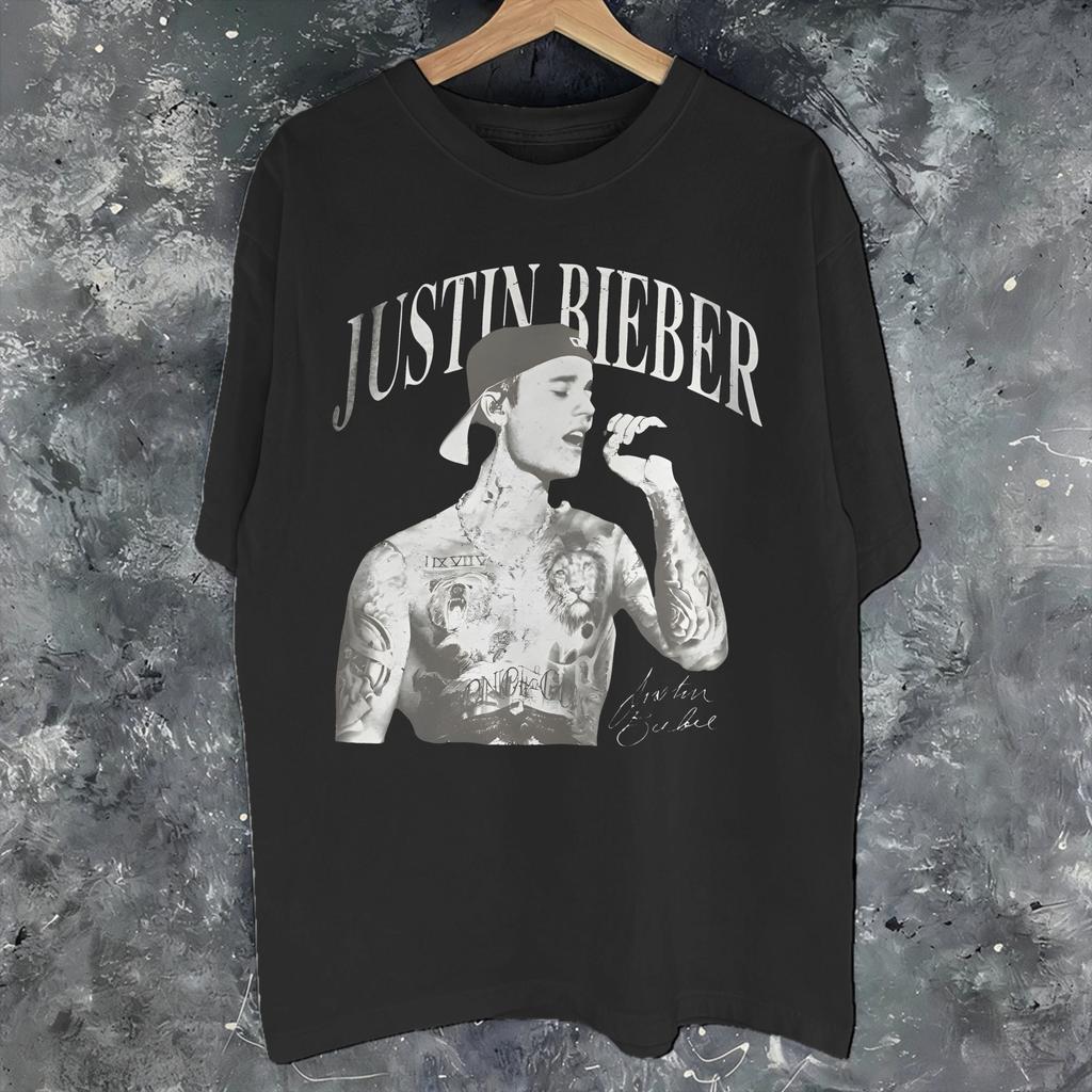 Джастин Бибер Coachella Bieberchella Концерт 2026 Аксессуары Унисекс Женская Футболка Хлопковая Футболка Модная Футболка Одежда