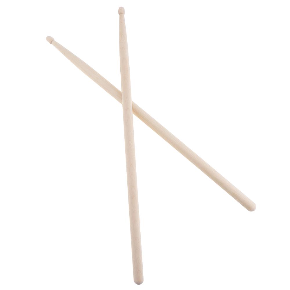 Набор из 4 джазовых барабанных палочек 5А, кленовые барабанные палочки, бамбуковые стальные проволочные щетки и бархатная сумка в комплекте