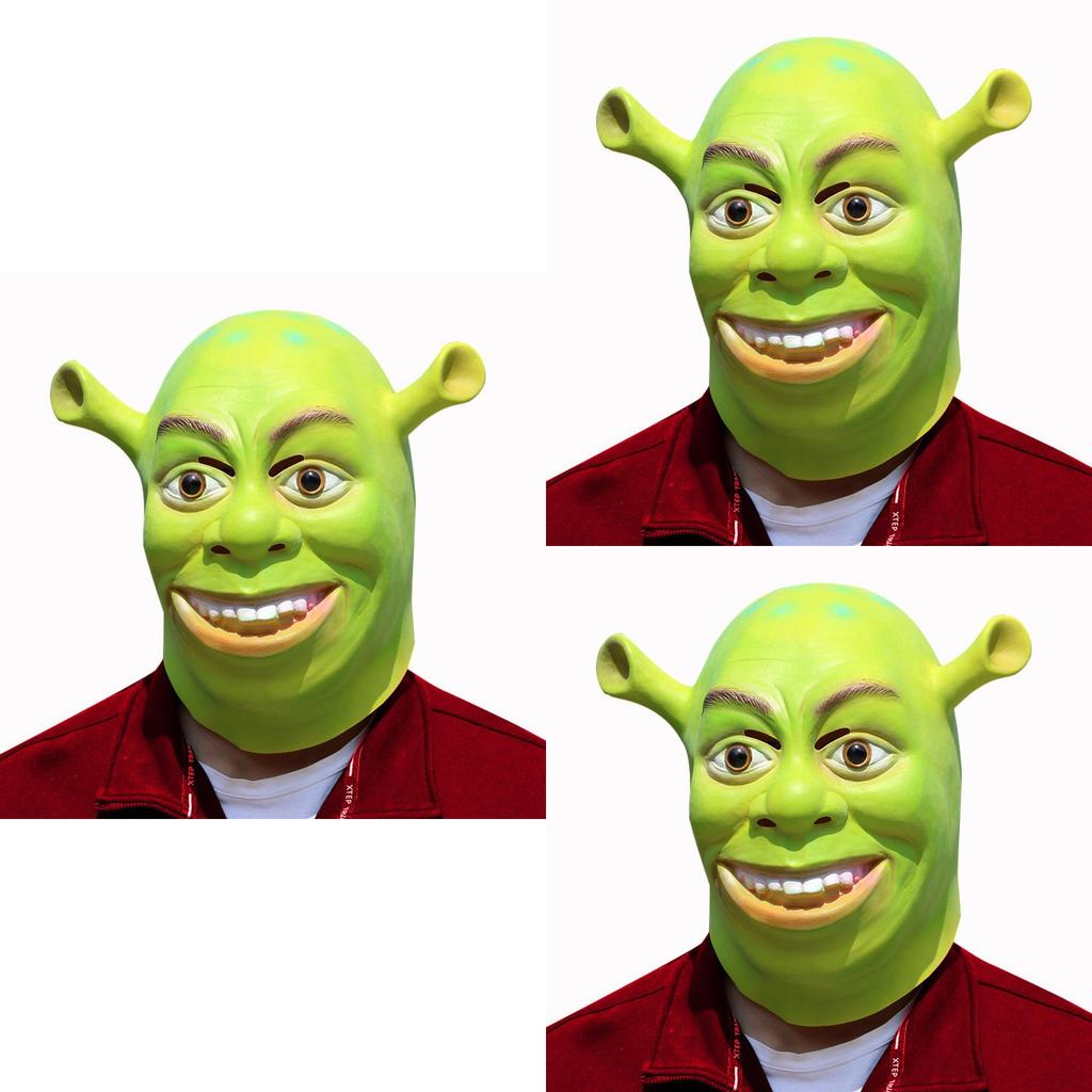 Costume Shrek Mask Mask Cosplay Costume Accessories Halloween Necessities Daily