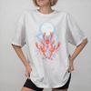 Unisex Wounisex Printed Three Crawfish Moon Funny Meme Tee T Shirt 100 Cotton Tshirts Clothes