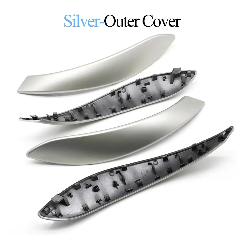 For BMW 3 4 Series M3 M4 F30 F31 F32 F33 F34 F35 F36 F80 318 2013-2018 4PCS Left Right Door Pull Handle Outer Cover Panel Trim