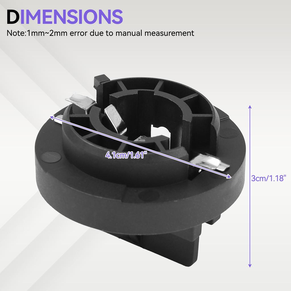 For BMW Mini COOPER R56 R57 R58 R59 R61 Car Rear Tail Light Stop Brake Bulb Socket Holder 63212756177 2756177 Auto Accessories
