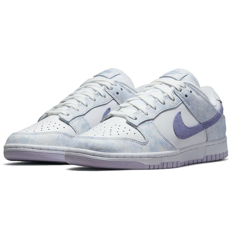 Nike Dunk Low OG Purple Pulse Женские кроссовки белые DM9467-500