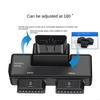 28GC OBD Кабель-удлинитель 16-контактный Разветвитель с DC5521 OBD2 на Два Провода-адаптера