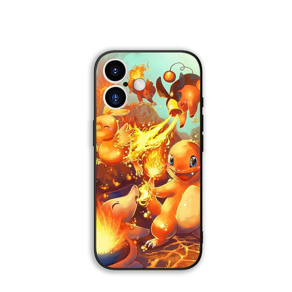 Чехол P-Pokemons GO Charmander P-Pikachus для Motorola Moto G04 G13 G14 G22 G23 G20 G32 G34 G35 G82 G84 G53 G60 G72 E14 E15 E13