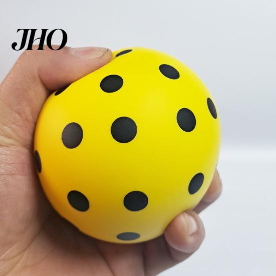 Wear-resistant Pickleball Balls Foam Practice Quiet Bounce Ball for Training Casual Competition High-Density Pickle Safe Play Impact-resistant Kimchi