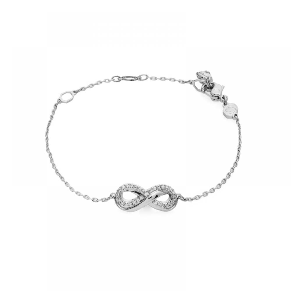 Swarovski 5679664 Hyperbola Infinity Medium Bracelet