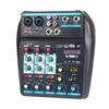 С фантомным питанием 48 В DJ консольный микшер 4-канальный USB микшер прочный аудиомикшер