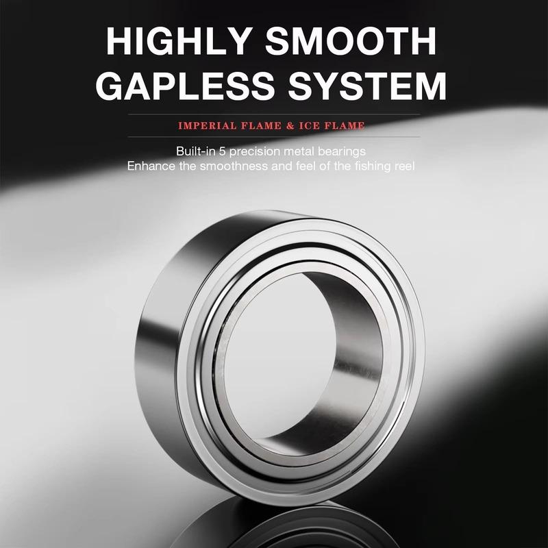 Катушка для спиннинговой рыбалки 1500S/3000S/4000L 5.2:1 Передаточное отношение 4+1BB Подшипники левый и правый взаимозаменяемые Система торможения на большие расстояния 27,1-31,8 фунтов