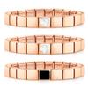 Nomination Bracelet Glam Symbol Rose Gold & Stone 239104