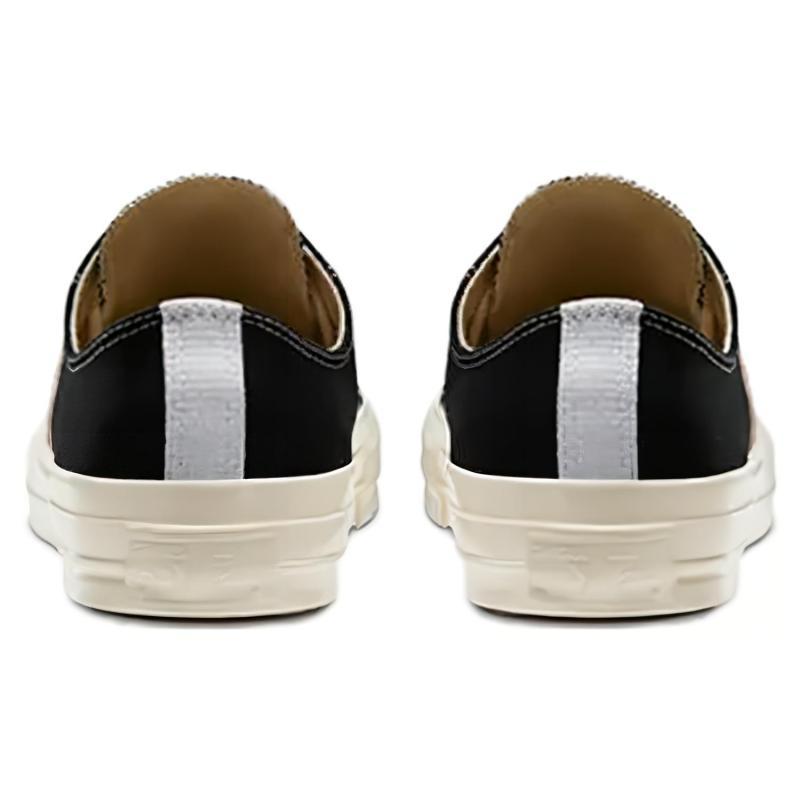 CDG Play x Converse Chuck 70 Plus Круглый носок Шнуровка Классический комфорт Амортизирующие Низкие парусиновые кеды Унисекс Черный и красный