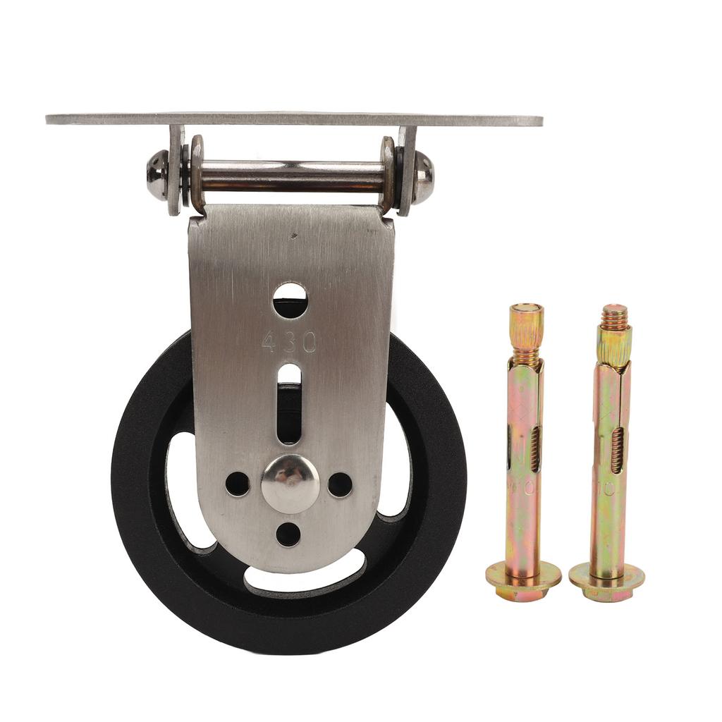 Pulley Wheel Bidirectional Rust Proof Silent Rotation Traction Wheel for Fitness Pulley System