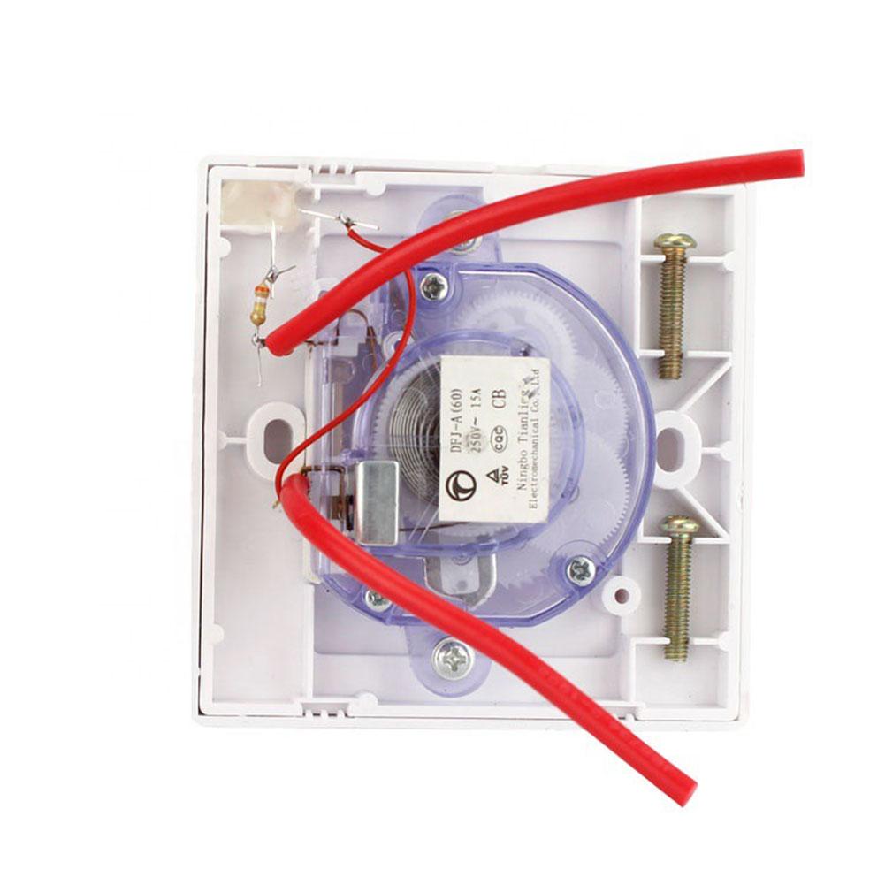 Digital Timer Control Switch Socket Countdown Timer Switch AC250V 15A Electronic Mechanical Countdown Controller
