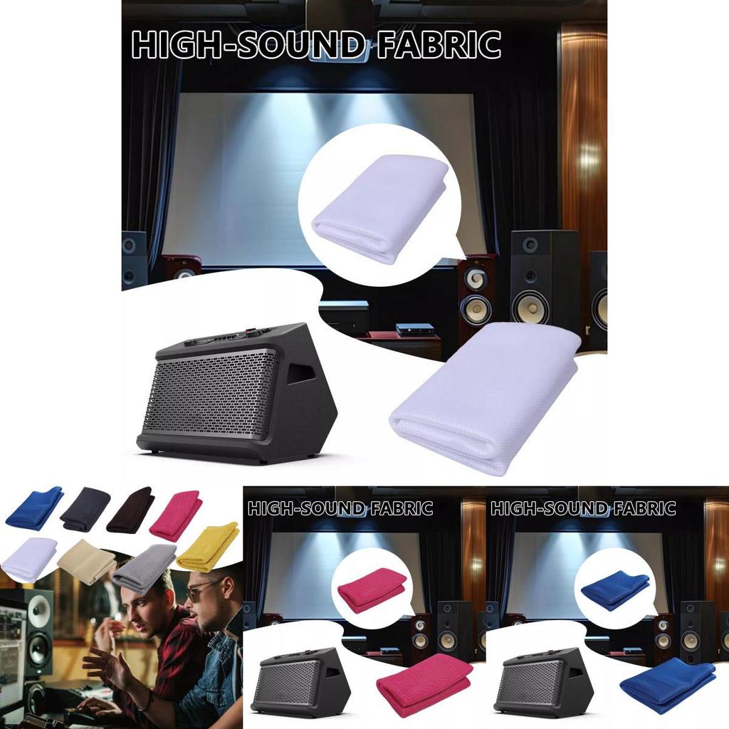 High Quality Polyester Speaker Mesh Cloth Ideal For Home Theater And Professional Audio