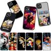 Чехол для телефона Luffy Roronoa Zoro One Pieces Sanji для Apple iPhone 16 15 14 Plus 13 12 Mini 17 Pro Max + ProMax 16E Air Case