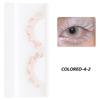 1/3 Pairs Blue Pink Fake Lashes Natural Long Eye Lashes Colorful Eyelashes  for Women Girls and COS