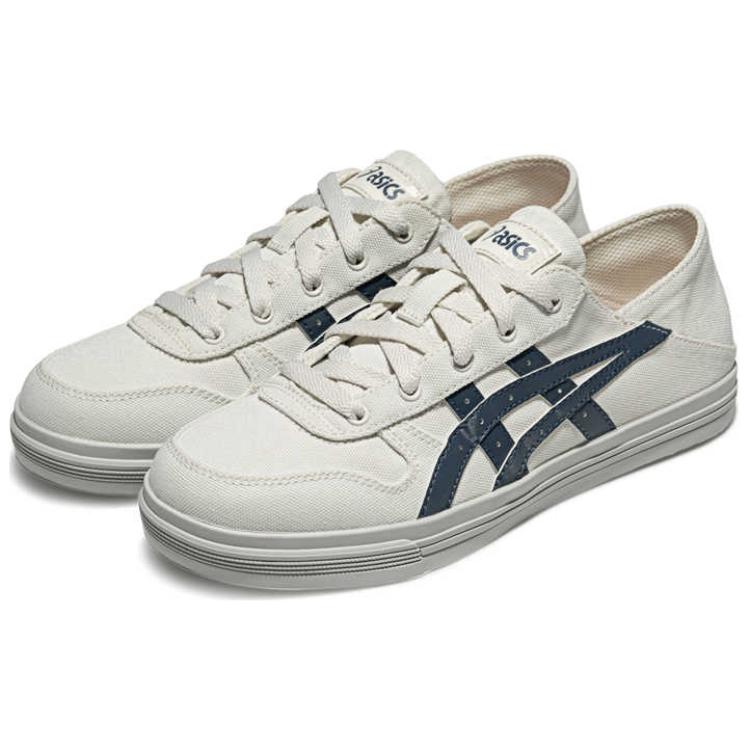 Asics Aaron Slip-On Comfortable Versatile Durable Lightweight Low-Top Casual Shoes Unisex Casual Shoes White 1203A556-020