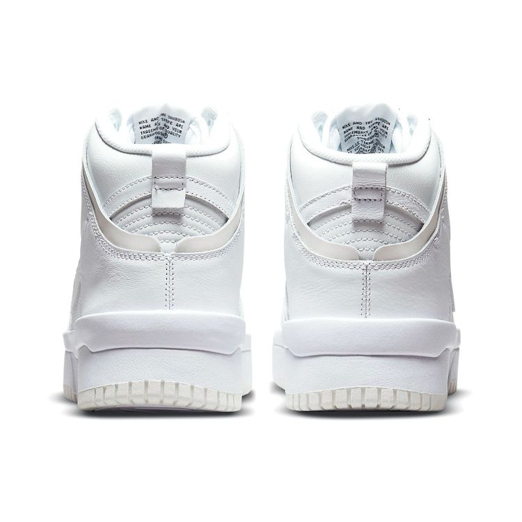 Nike Dunk High Rebel Summit Белые женские кроссовки Парус черный DH3718-100