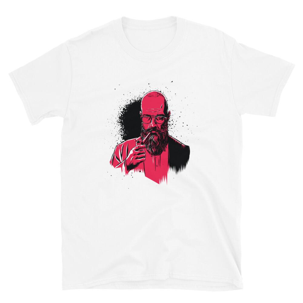Old Wise Man Smoking T-Shirt