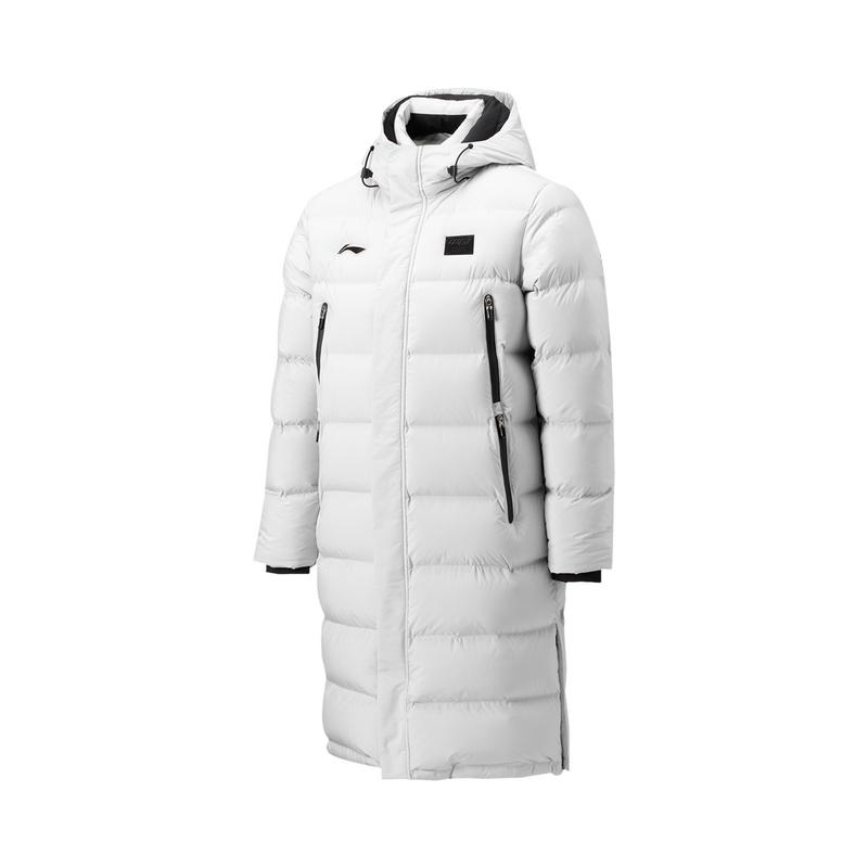 Коллекция бадминтона Li Ning Пуховик Унисекс Монетный Серый AYMU343-3