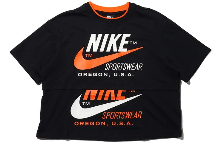 Nike T Shirt Women's Black US Version CJ2040-010