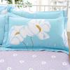 100% Cotton Twill Pillowcase Set - 2 Pieces, 48x74cm, Suitable for Single Student Dormitory.