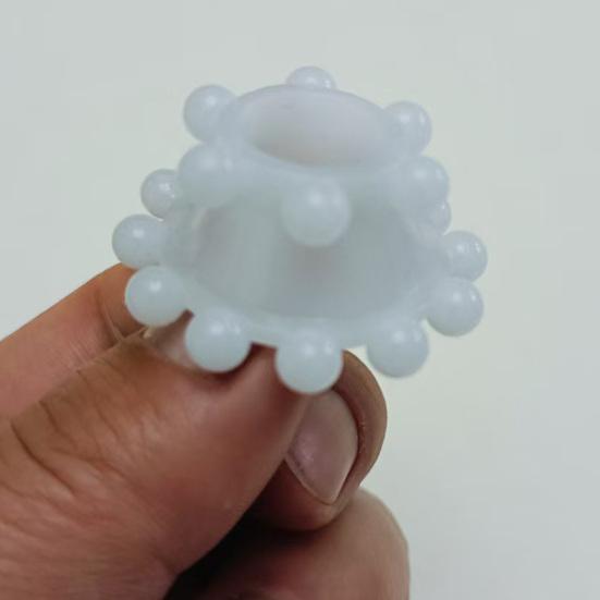 Мужское кольцо для продления полового акта с 3-слойными силиконовыми бусинами, противоскользящее фиксирующее кольцо для более длительной близости