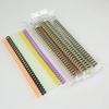 Plastic Loose Leaf Rings, 6-Pack - Openable Binding Strips for Office Use, Free Shipping