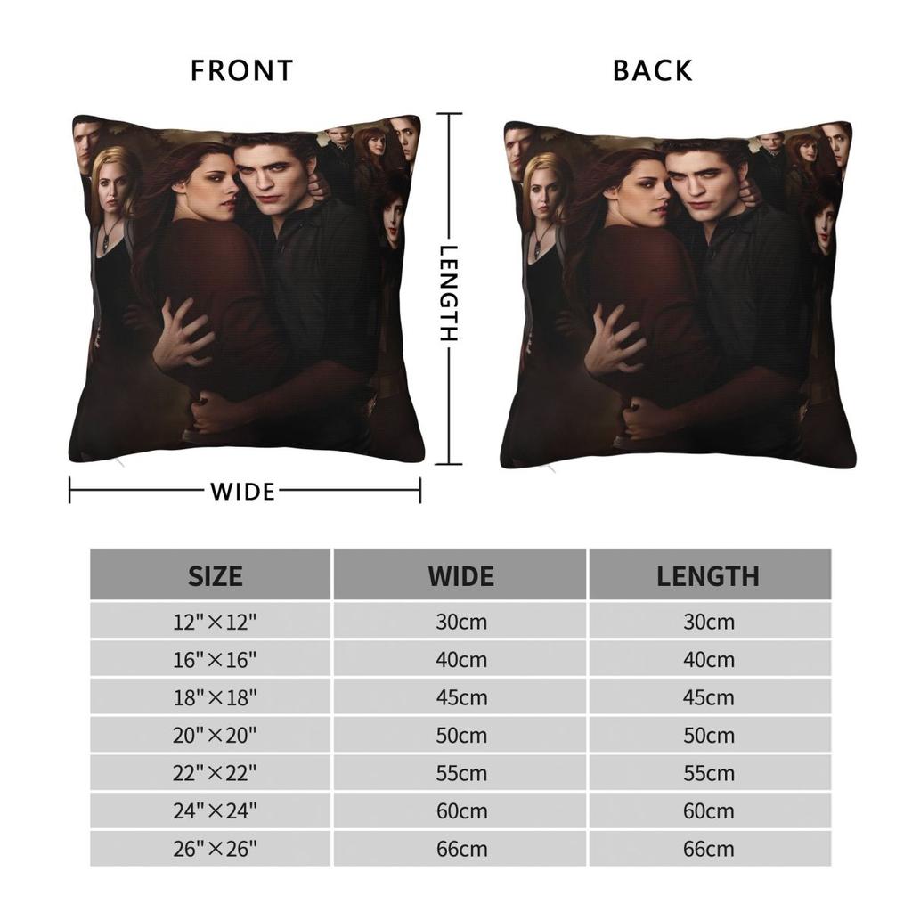 Twilight Saga New Moon A2 Movie Pillow Case Retro Trendy Pillow Cover Soft Cushion Cover Pillowcases For Sofa Bedroom Home Decor