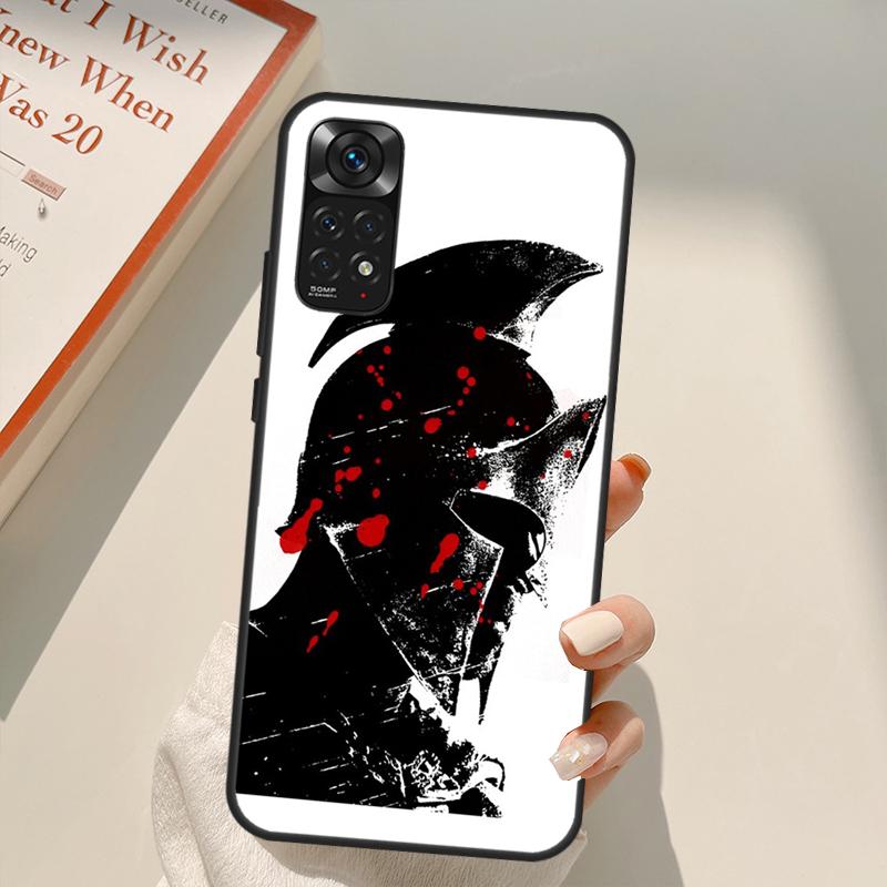 Spartan для Redmi 10A 10C 9A 9C 9T K40 K50 Игровой Чехол для Redmi Note 11S 10S 9S 9 10 11 Pro