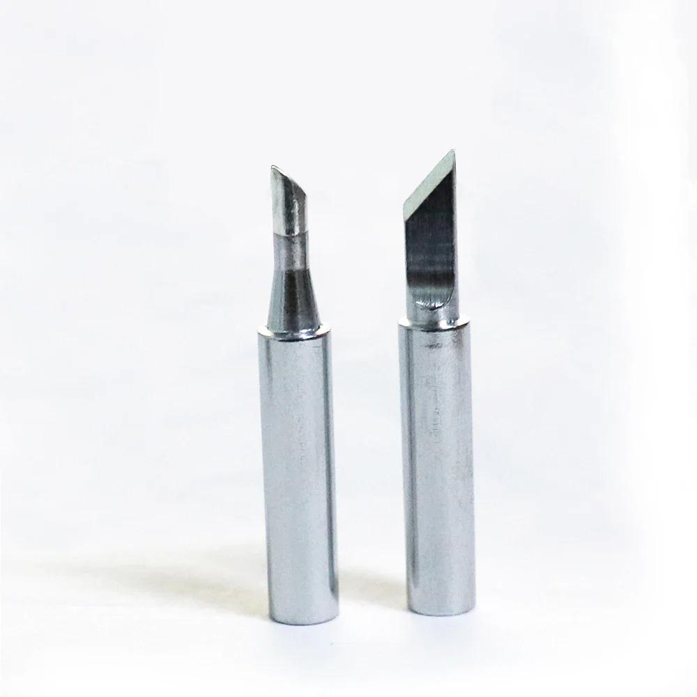 5Pcs/10Pcs 900M-T Soldering Iron Tips Pure Copper Replacement Head for Electric Soldering Iron DIY Electronic Repair Tool