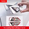 Для Leading Ideal LiXiang -2025 L7 L8 L9 Боковые стандартные наклейки на молдинги Боковые камеры Защитные крышки Аксессуары