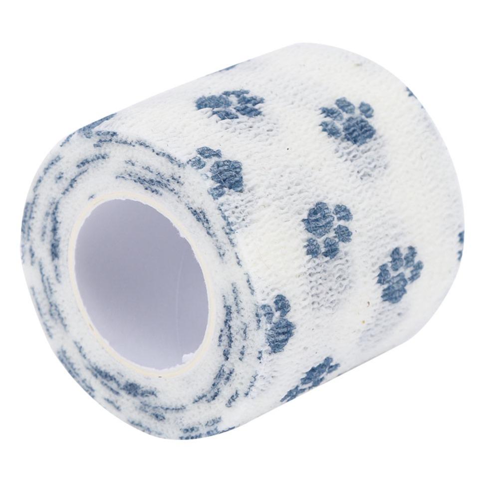 Stretchable Dog Paw Wrap Non-woven Fabric Non-woven Bandage No-glue Vet Wrap First Aid Use