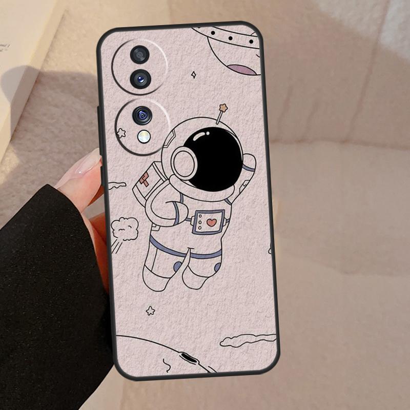 Милый галактический астронавт для Honor 90 70 50 Lite Magic 5 Pro 8X 9X Чехол для телефона для Honor X8a X9a X7a X6a X9 X7 X8 X9b
