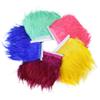 Wholesale Saddle Rooster Feather Fringe Trim Height 8 -10cm Burgundy Rooster Feather Trimming Ribbon Feather Sewing Feather