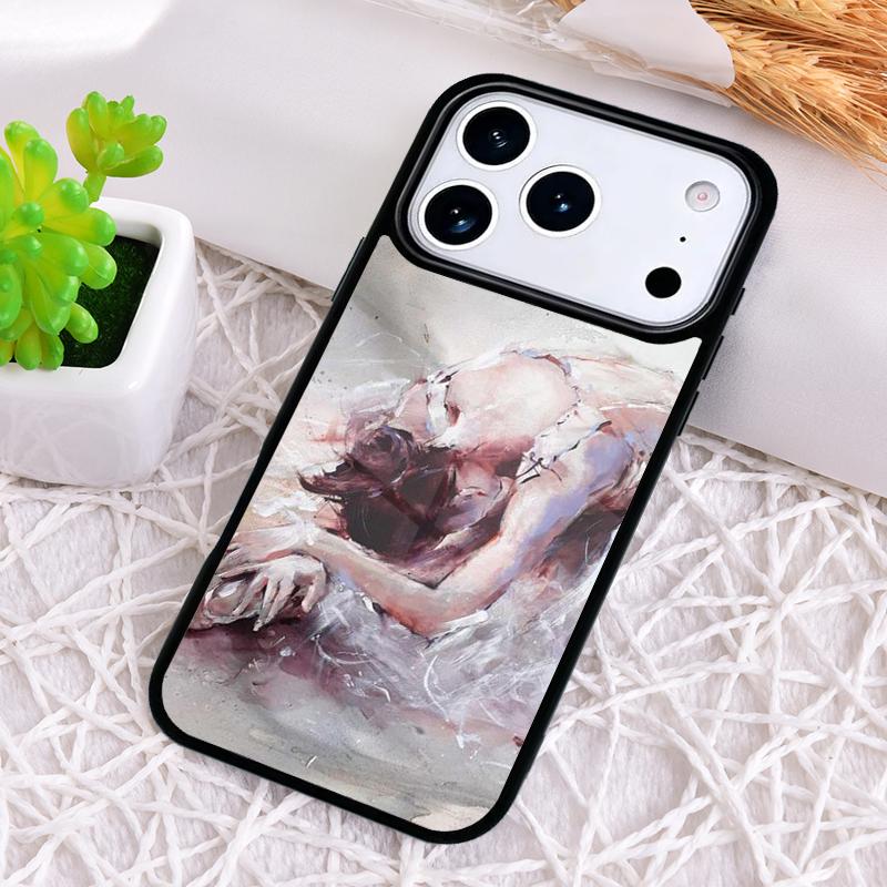 Чехол для телефона «Танцующая балерина» для iPhone 17 Air 16 15 11 12 14 13 Pro Max Ударопрочный чехол