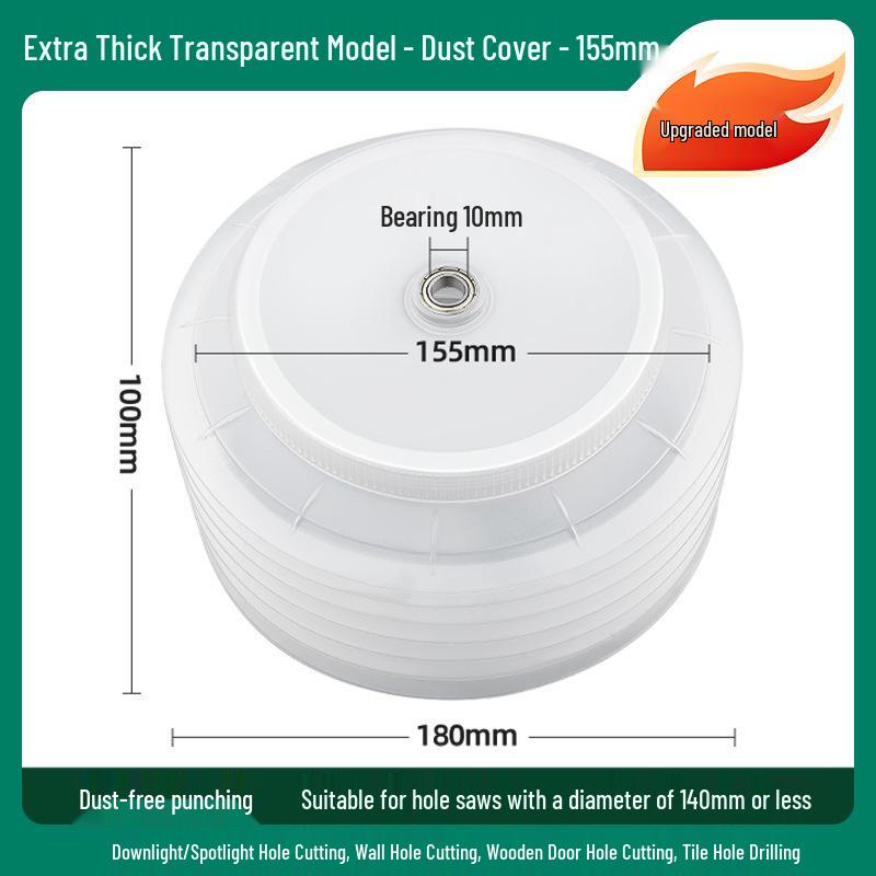 Green Forest Hole Saw Drill Bit for Metal, Wood, Plastic, and Gypsum Board