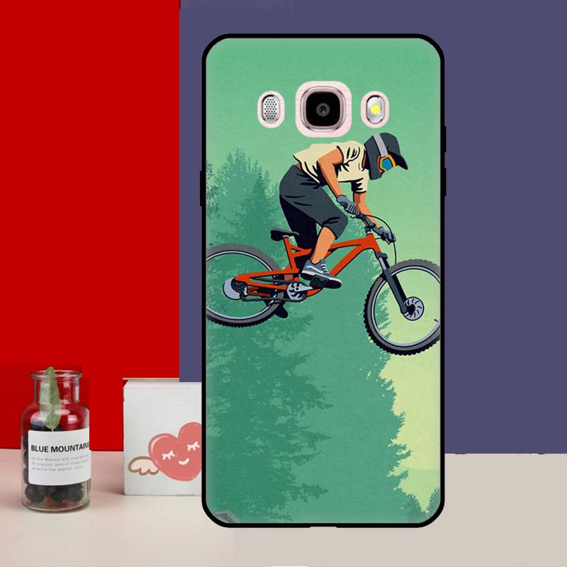 Велосипедный художественный чехол для Samsung Galaxy J6 J4 Plus 2018 J8 A6 A7 A8 A9 J1 J3 J5 J7 2016 A3 A5 2017 Coque
